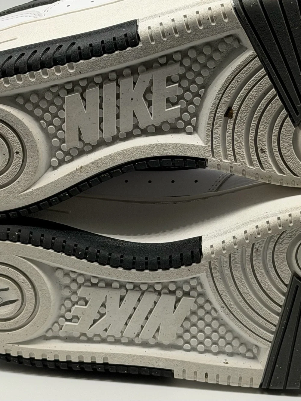 Nike Black and White Low-Top Sneakers